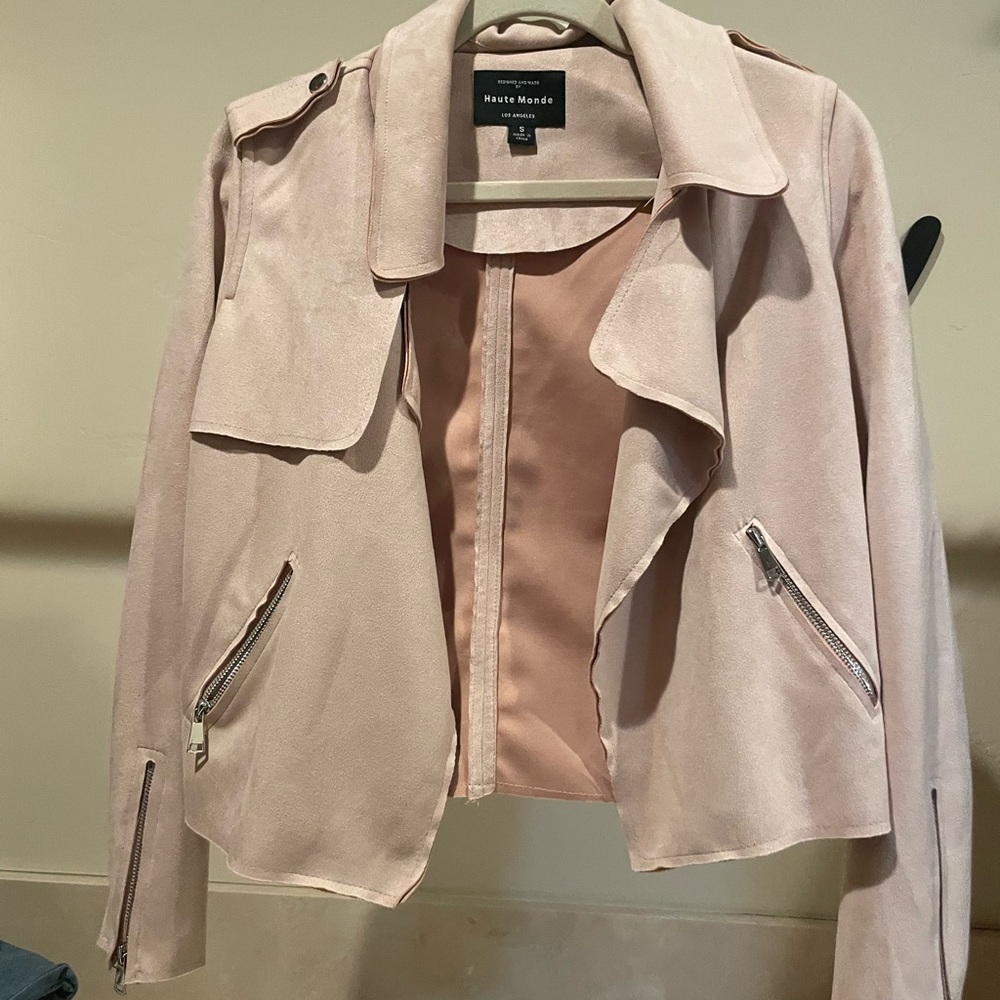 Suede coat